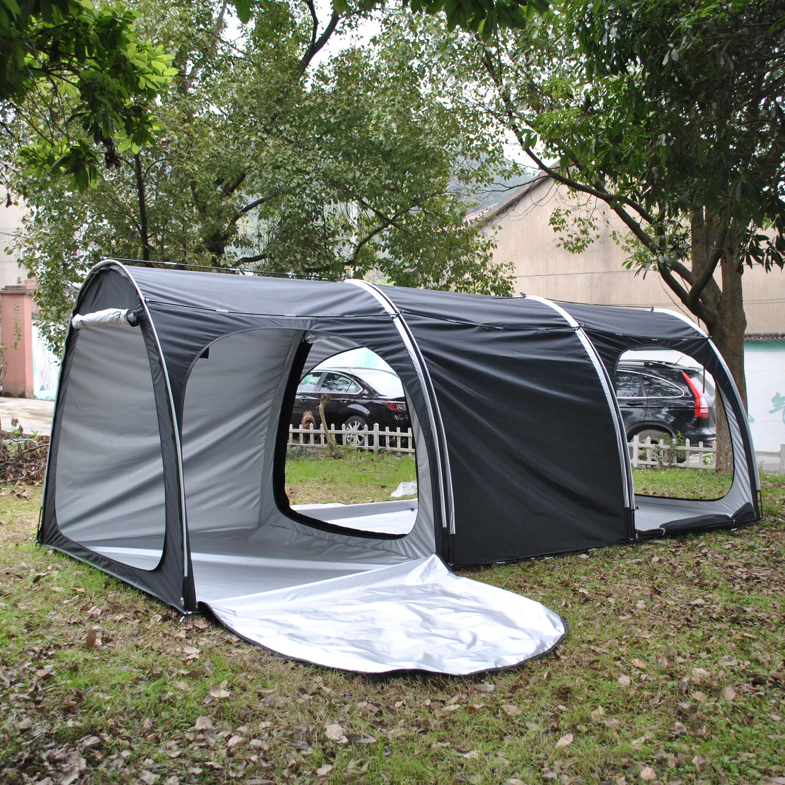 

4 bicycle tents can be connected, CZX-568 can be connected to multi-functional waterproof storage tents, and the tents can be co