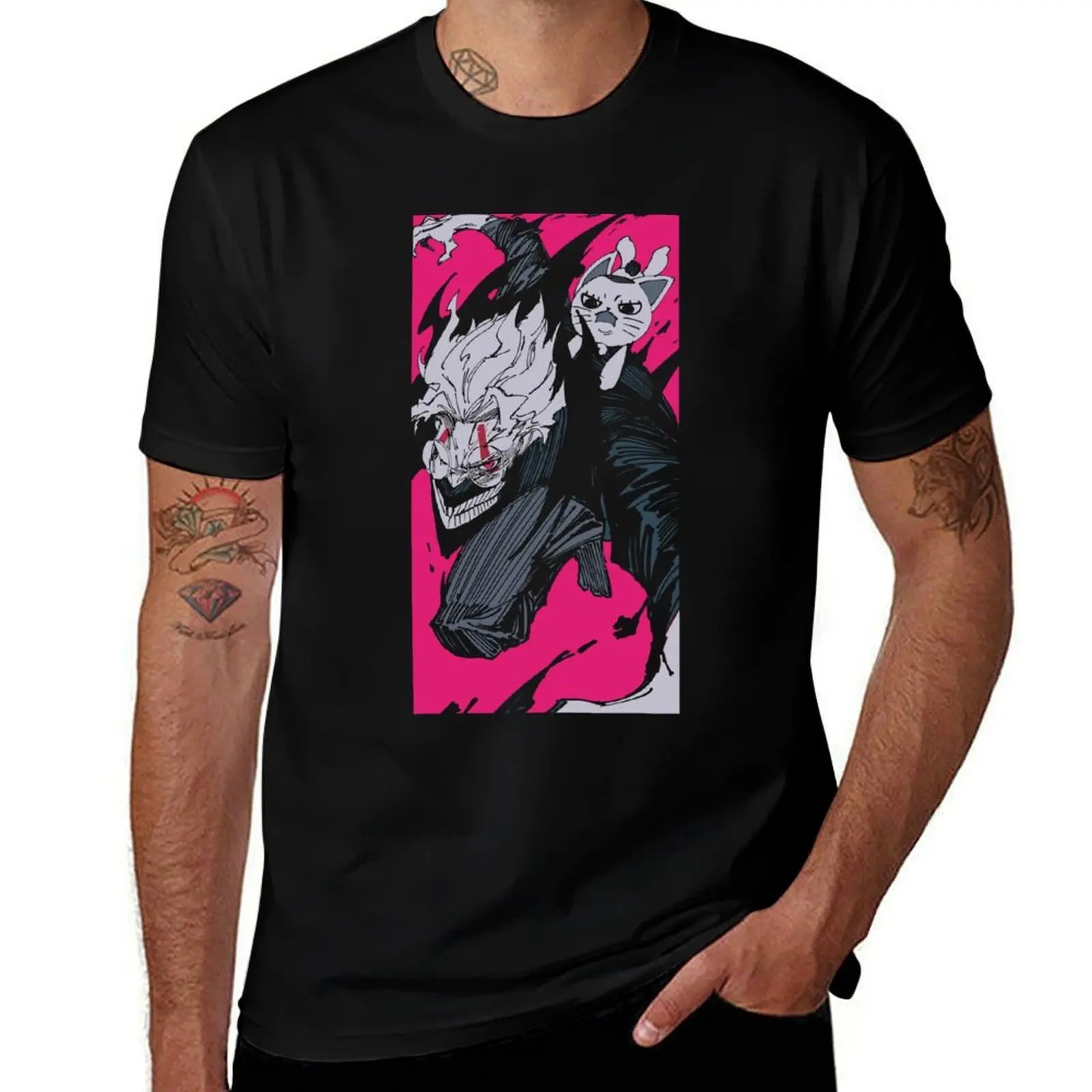 Dandadan Okarun Anime T-Shirt custom t-shirts cute clothes Men's cotton t-shirt