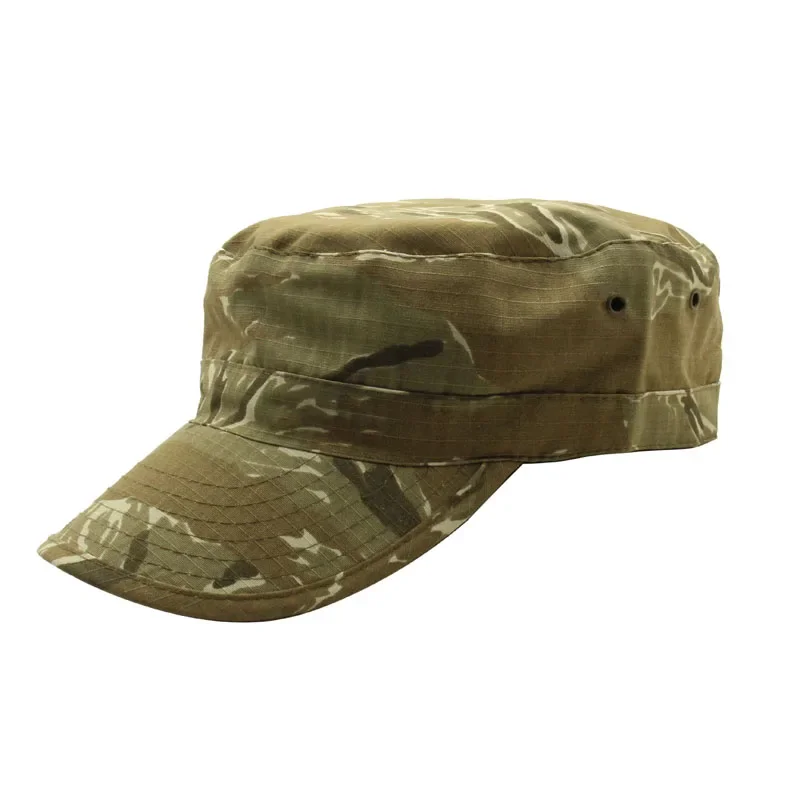 Tabby Camouflage Cap Desert Hat Outdoor Flat-top Men Summer