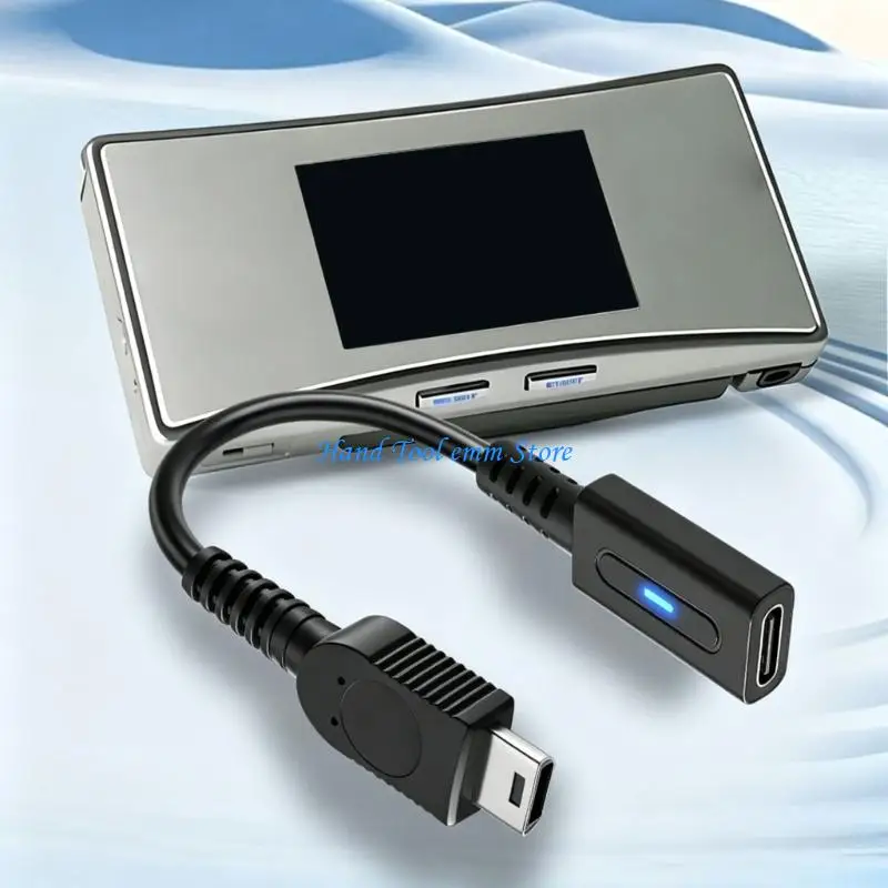 H37F USB C To Game Consoles Adapter Cord Vintaged Gaming Device Charging Wire 10Cm