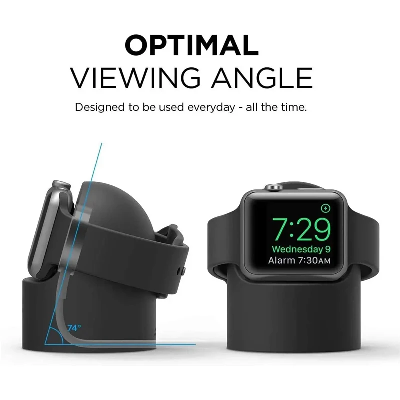 حامل شاحن لساعة أبل سلسلة 9 8 7 6 SE 5 3 Ultra 1 2 شاحن قاعدة شحن حامل كابل شحن Iwatch