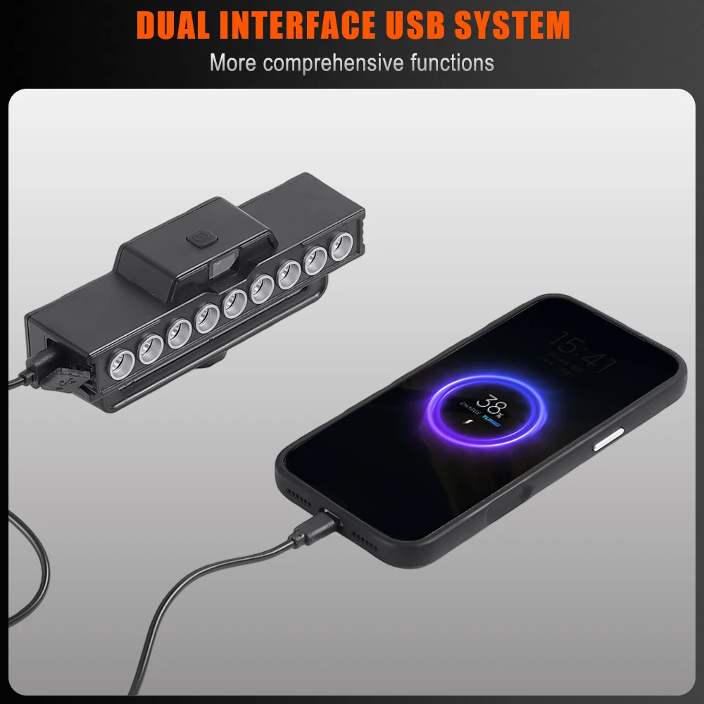 Vordere LED-Leuchte für Elektroroller, Sicherheits-Frontlampe, Wasserdichte Lampe für Ninebot Max G30 G2 G3 und Kugoo – Detail 3