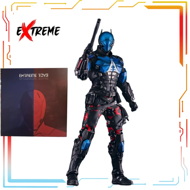 EXTREME TOYS Original 1/12 Finished Movable Doll Dark Night Floating Shadow Batman Anime Action Figure Model Toys Gifts for Boys