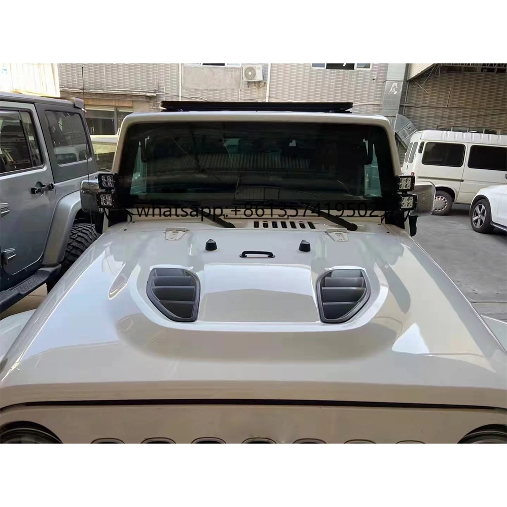 

Low Price Hood for Jeep Wrangler 2007-2018 JK 4x4 Auto Parts Accessories Engine Hood Cover for Jeep JK USA Warehouse Ready Stock