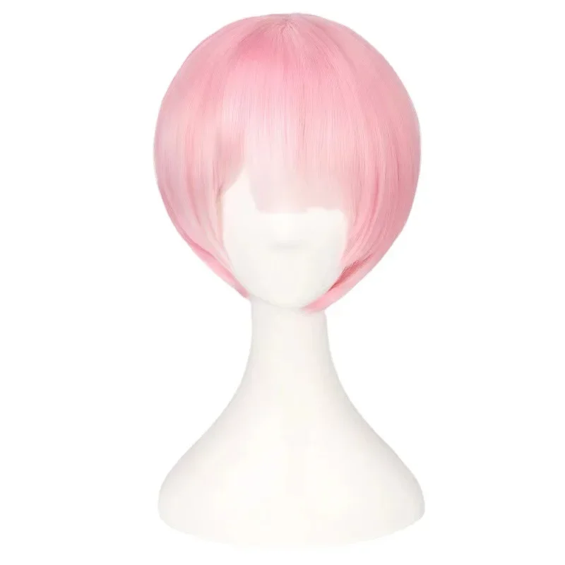 2022 جديد أنيمي شعر مستعار تأثيري للنساء طويل نغمتين الأزرق الاصطناعية الشعر الخيال لعب الأدوار زي التبعي