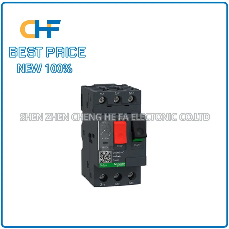 GV2ME10C setting current 4-6.3A Schneider motor protector motor circuit breaker brand new original stock