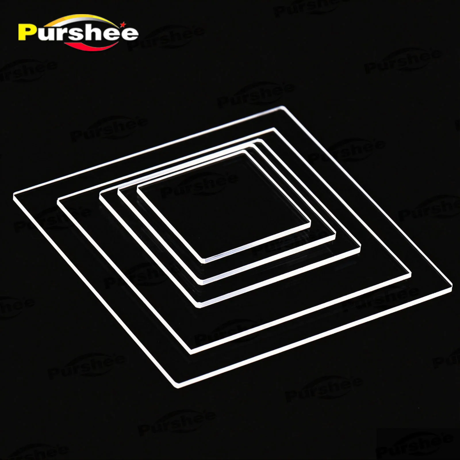 10 Stück quadratische Labor-Glasplatten mit hoher Lichtdurchlässigkeit, verschiedene Material-Spezifikationen, anpassbare optische Glasplatten – Detail 7
