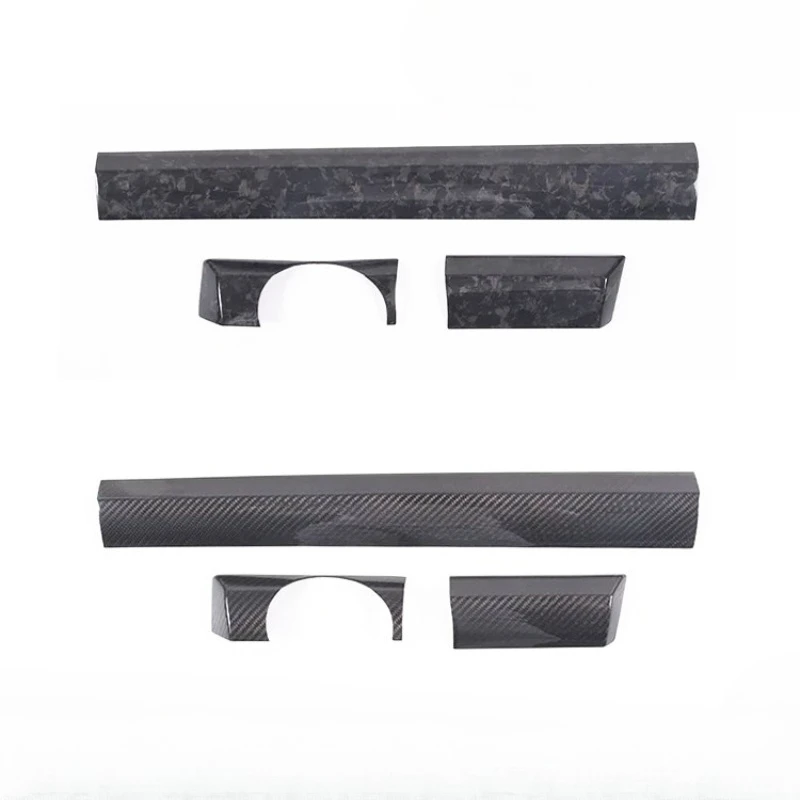 

Для Porsche Cayenne, натуральное сухое углеродное волокно 11-2017, декоративные наклейки на центральную консоль, детали для модификации интерьера, модели