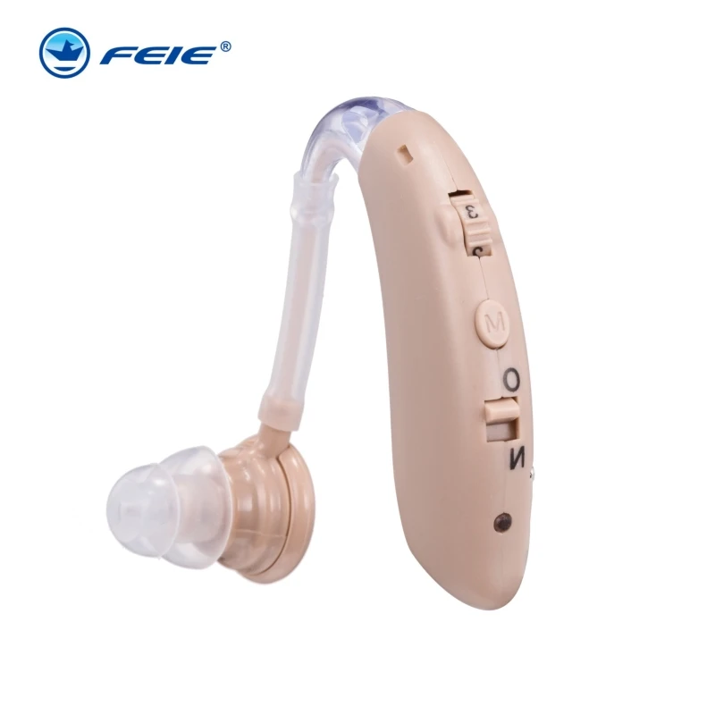 2023 Best Bluetooth Mini Rechargeable Hearing Aid Digital BTE Hearing Aids Adjustable Tone Sound Amplifier Portable Deaf Elderly