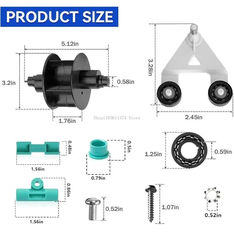 AXV417WHP Pool Cleaner Service Pack, 24 Piece Replacement Pack
