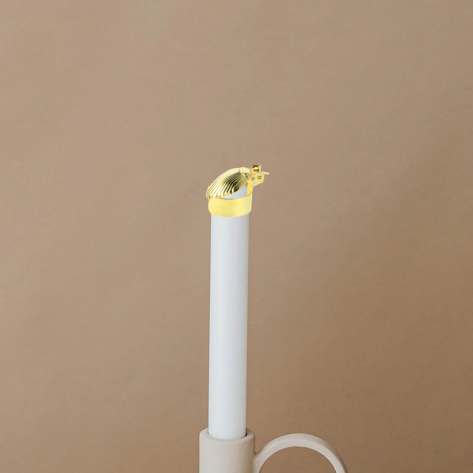 Extintor automático de Metal para el hogar, herramientas de apagado de llama, accesorios para el hogar, meditación, 2 uds.