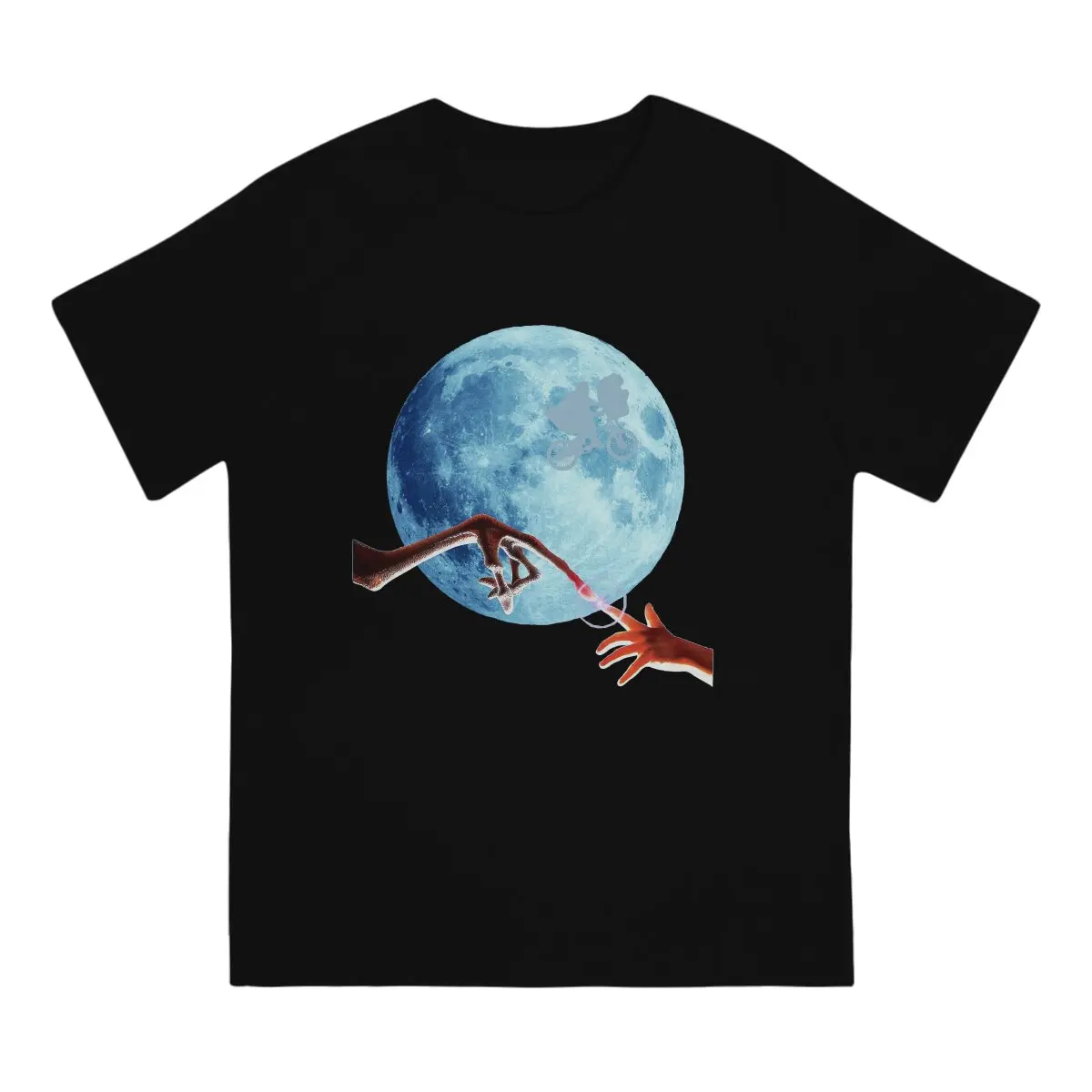 Men T-Shirt Mercury A Bike Awesome 100% Cotton Tees Short Sleeve E T the Extra Terrestrial Popular T Shirt Crew Neck Clothes