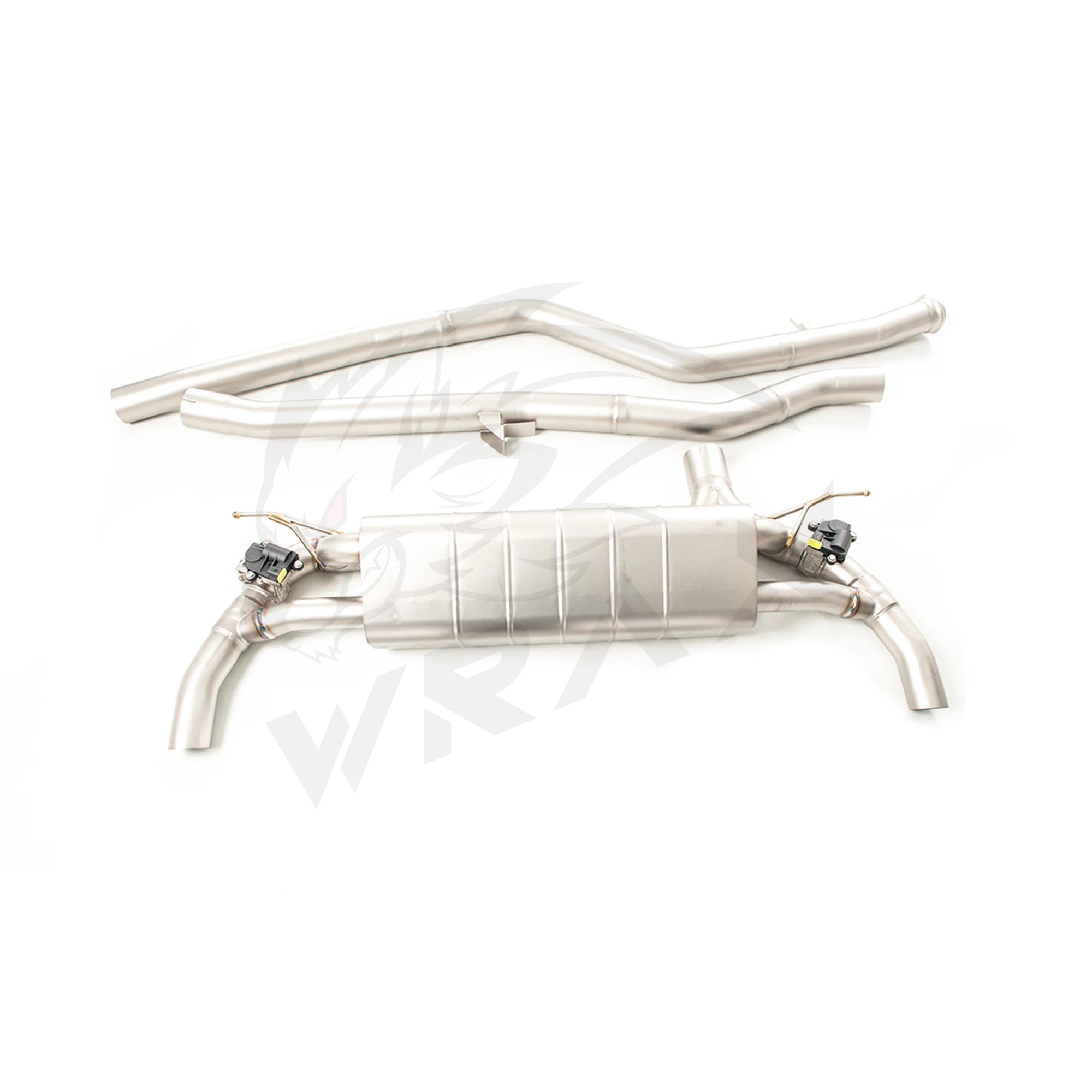 WRAX الفولاذ المقاوم للصدأ نظام صمام التحكم في العادم كاتم الصوت قطع غيار السيارات Catback لسيارات BMW 735 بديل مثالي لملحقات السيارة