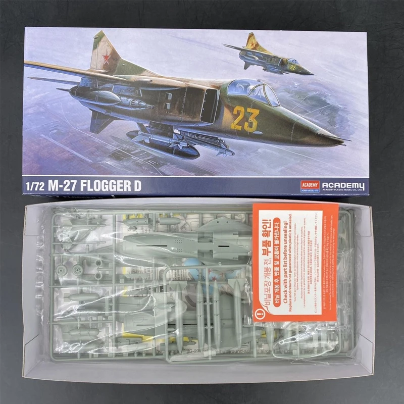 

Академия 12455, масштаб 1:72, советский Mig27 MiG-27 Flogger D, атака-истребитель, реактивный самолет, хобби, ремесло, игрушка, пластиковая модель, строительный комплект