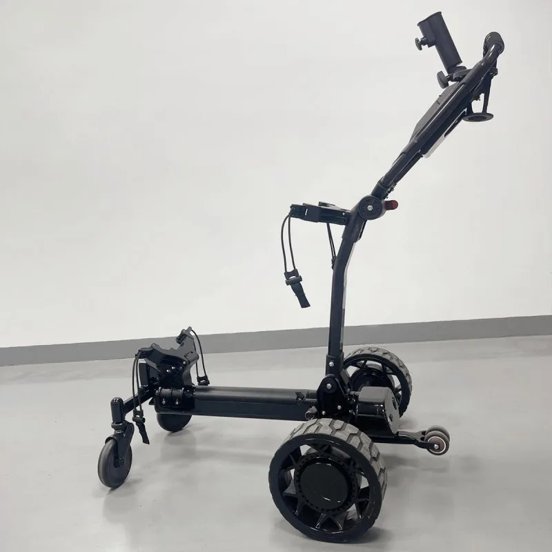 2026 Electric Foldable Golf Scooter Remote Control Aluminium Cart Advanced Power System New Following Technology