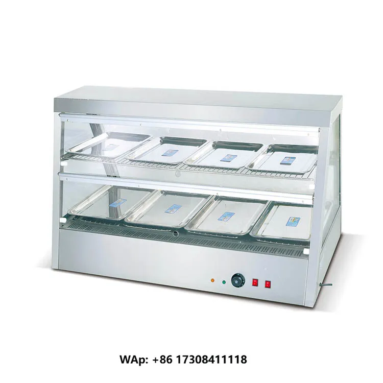 Table Top Food Warmer showcase Stainless Steel Food Warmer Set