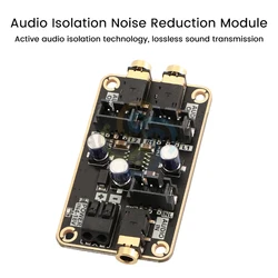 Audio Isolation Noise Reduction Module Sound SP Common Ground Amplifier Board Car Audio DS Power Amplifier Noise Cancellation