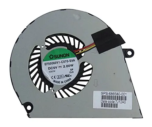 

New CPU Fan For HP ENVY 4 ENVY 6 4-1000 6-1000 Series Laptop SPS 686580-001 DFS541105FC0T EF50060V1-C070-S9A