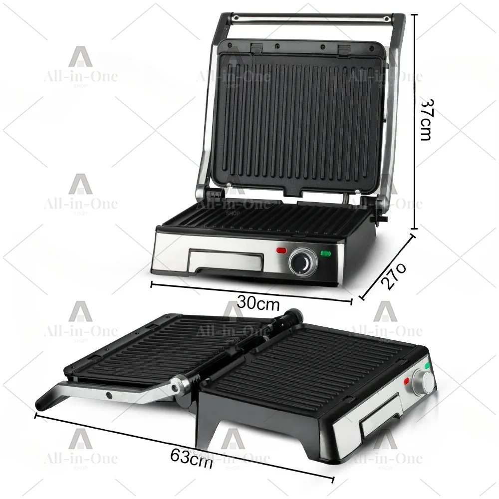 European Standard Household Sandwich Machine Breakfast  Barbecue Sausage Grill  Hamburger Bread Steak Machine
