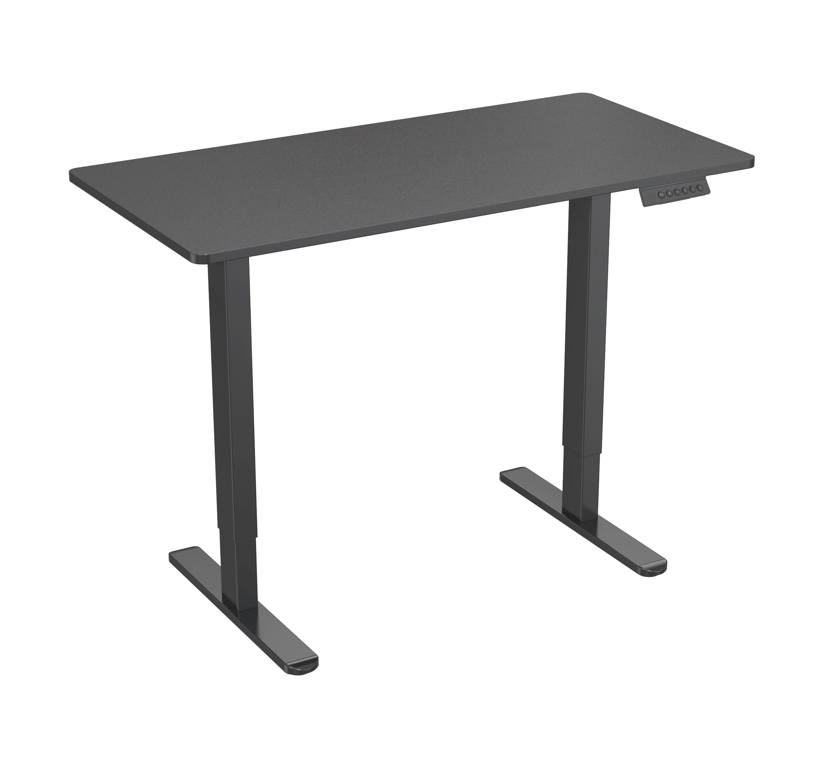 Modern Standing Desk Electric Height Adjustable with Dual Motor Max Load Capacity 80kg/176lbs Commercial Use