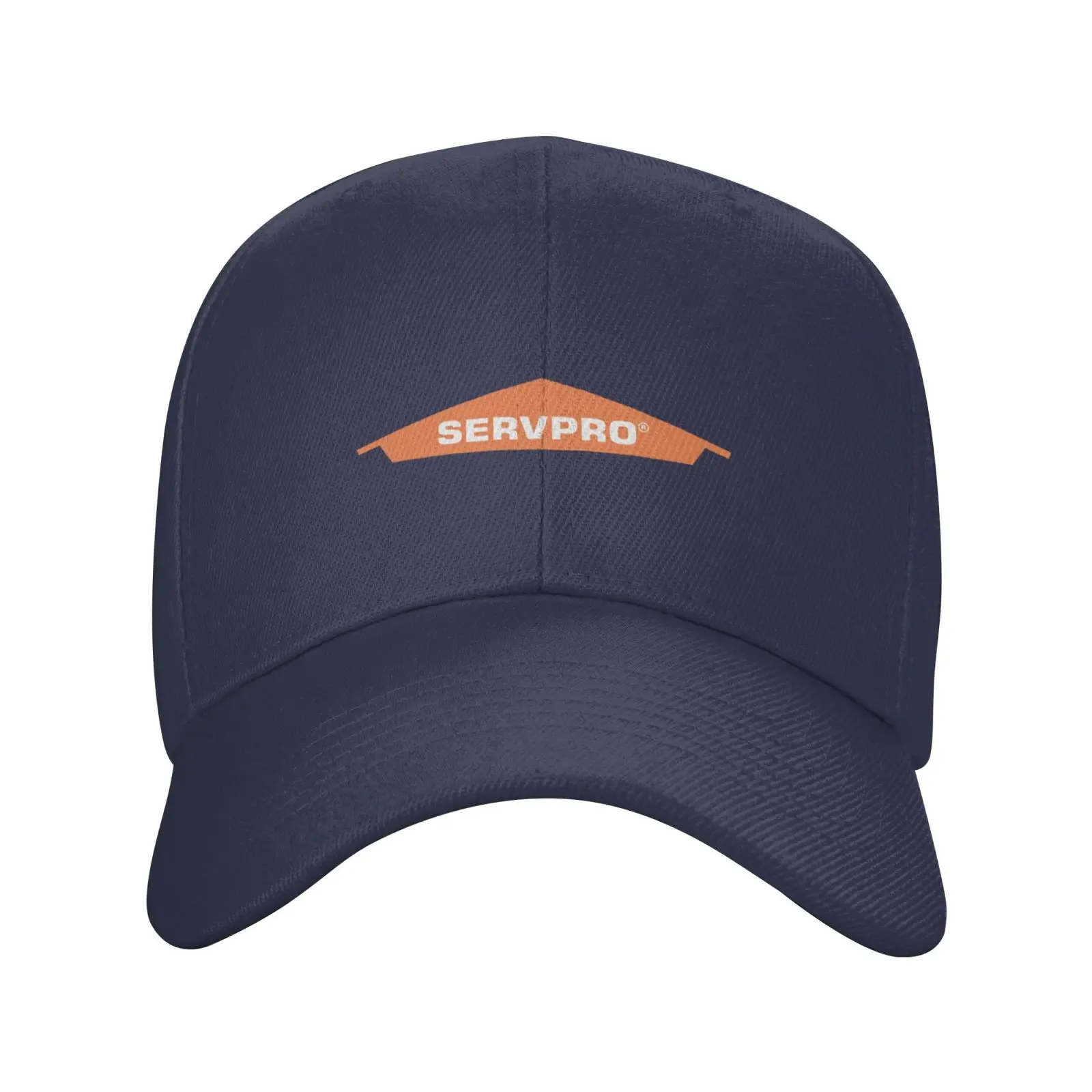 Casquette de baseball en denim avec logo Servpro, chapeau de qualité