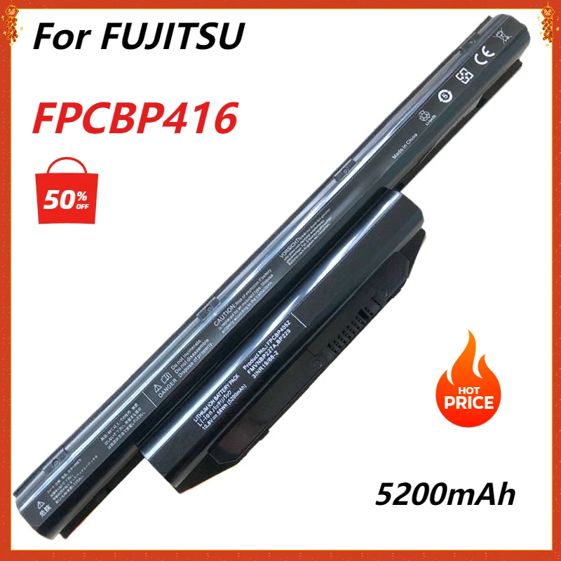 FPCBP416 Laptop Battery for FUJITSU Lifebook AH544 AH54 S904 S935 E752 E741 FMVNBP235 FPCBP416