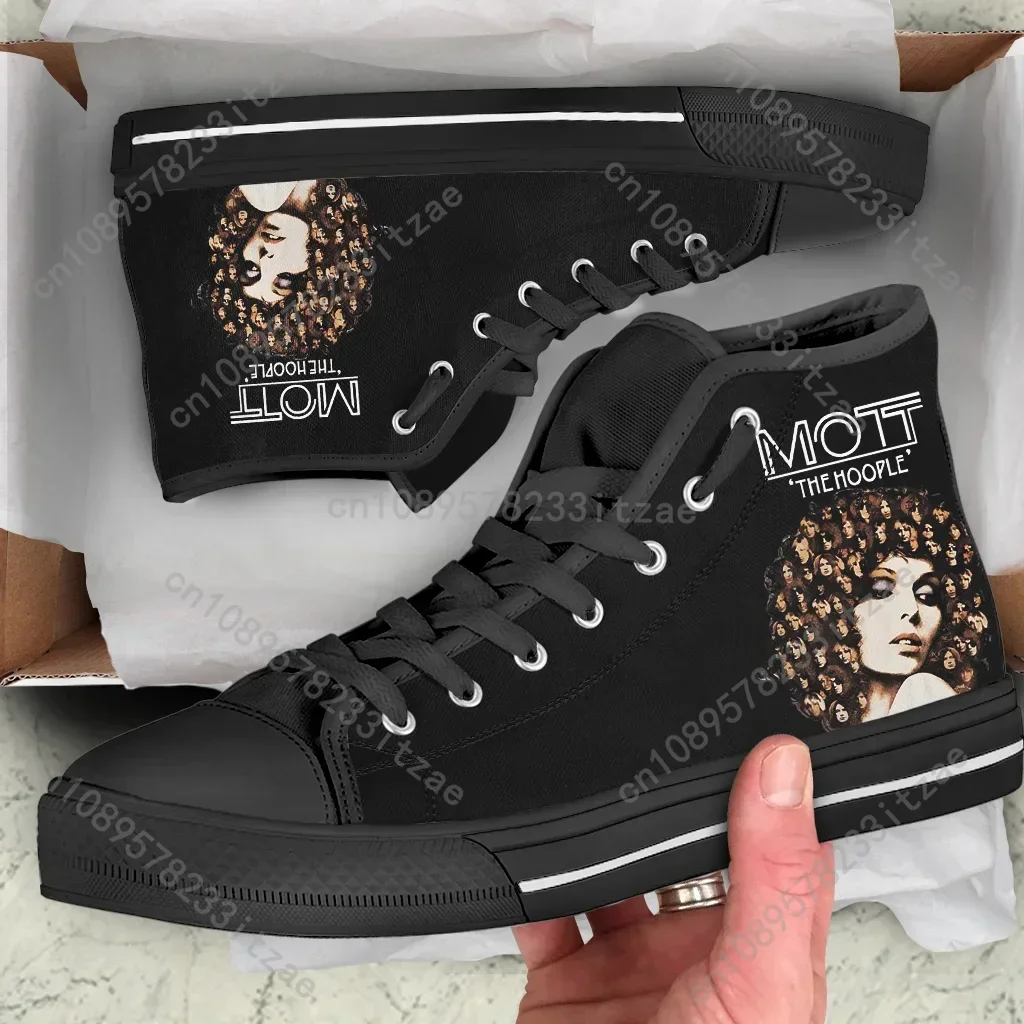 

Hot Cool Fashion Pop Funny New Summer The Hoople High Quality Sneakers Casual Shoes Men Women High Top Classic Board Shoes