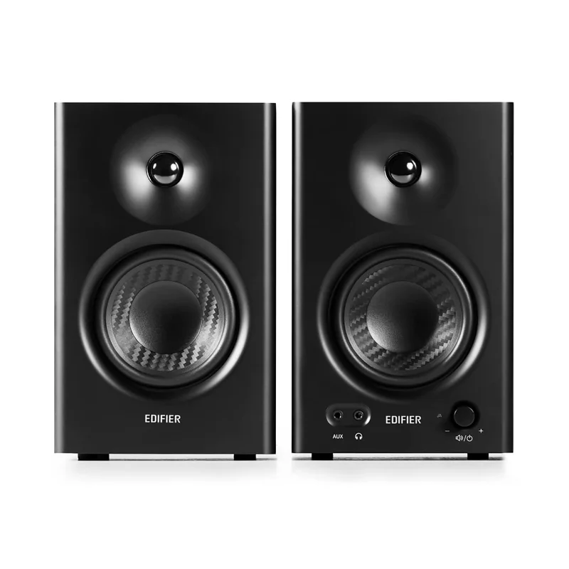 2025Hot Sell Original Edifier MR4 Monitor Speaker Wooden Cabinets Powered Studio Monitor Speakers Desktop Speakers - Image 6
