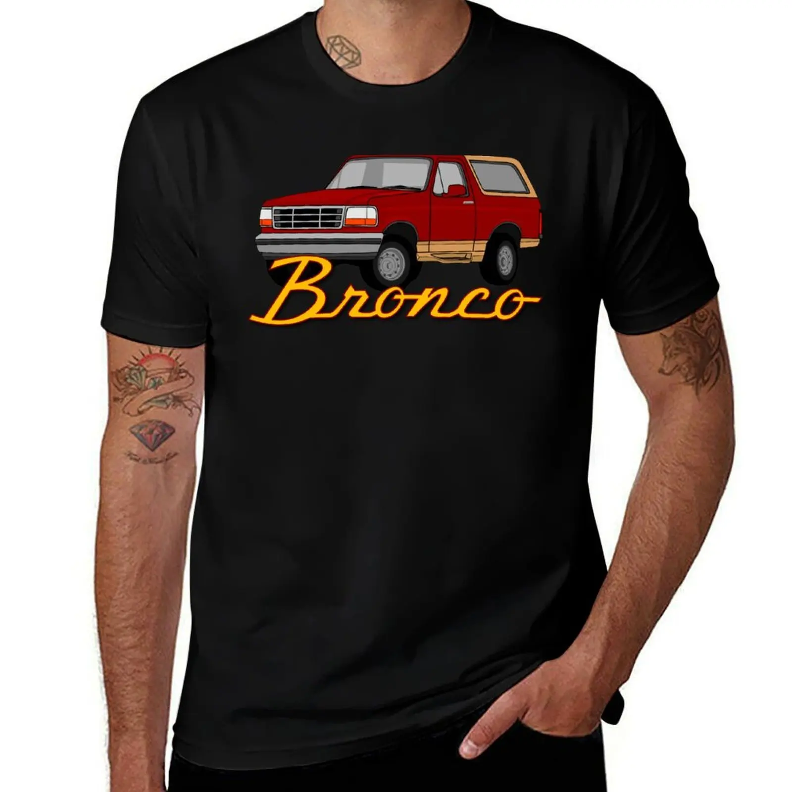 

Reena's Bronco T-Shirt t shirts cotton 100% t shirts for man pack cotton T-Shirt