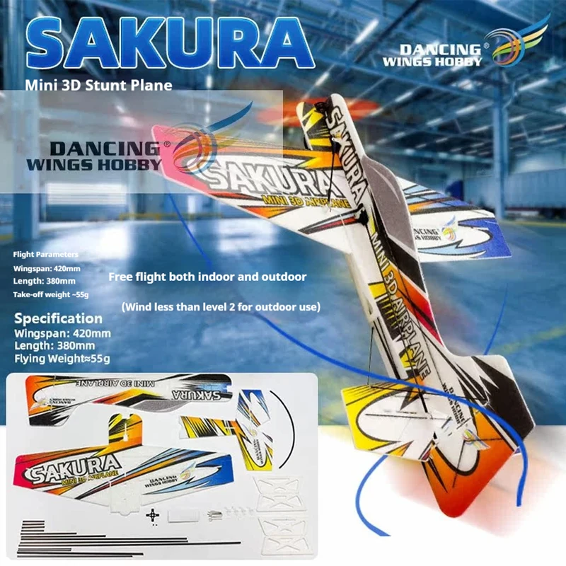 SAKURA EPP Micro 3D RC Airplan - Model Kit Expert review and price