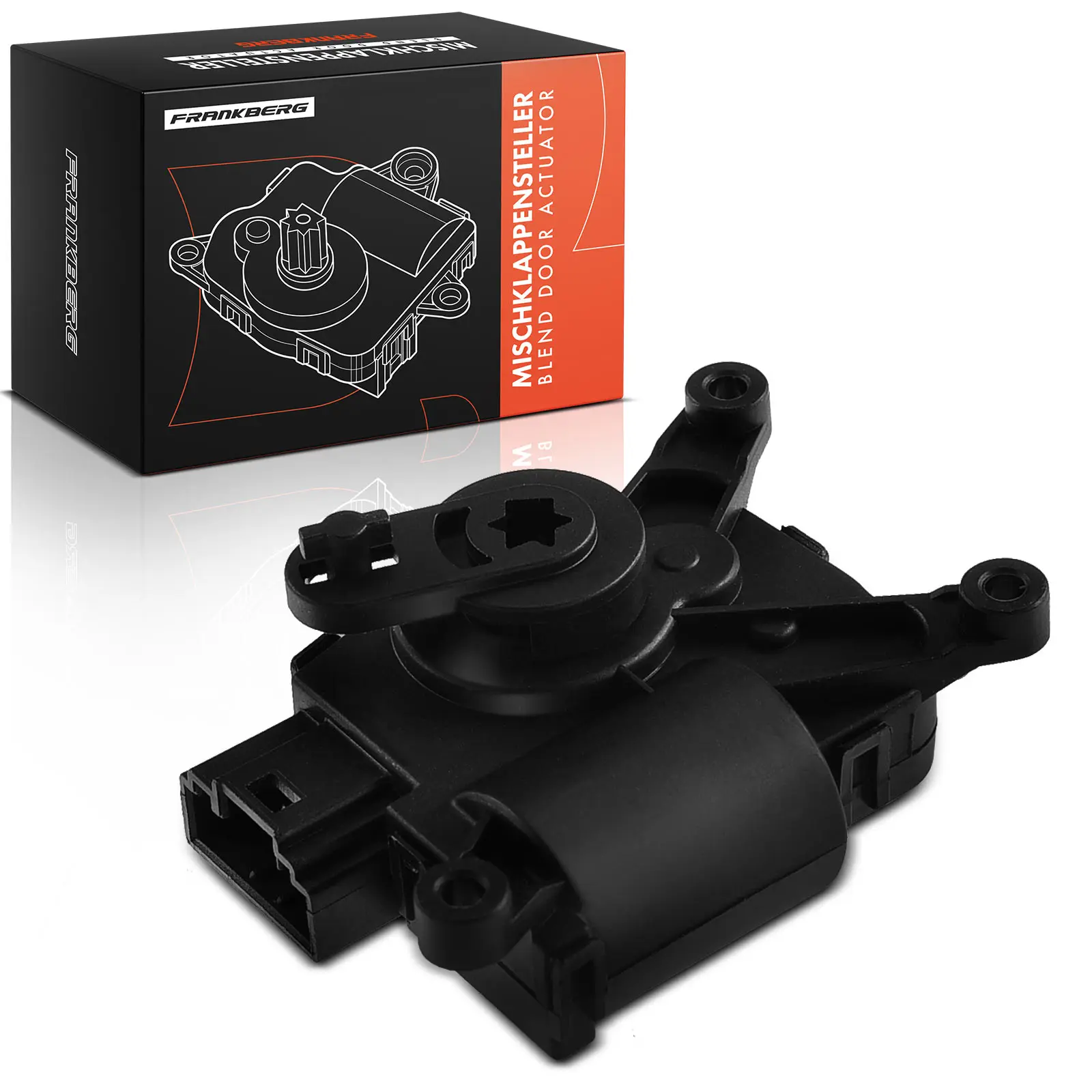 Frankberg 1x Stellmotor Mischklappe Klimaanlage für VW Golf 4 1J Bora Seat Skoda 604-831 1J1907511E