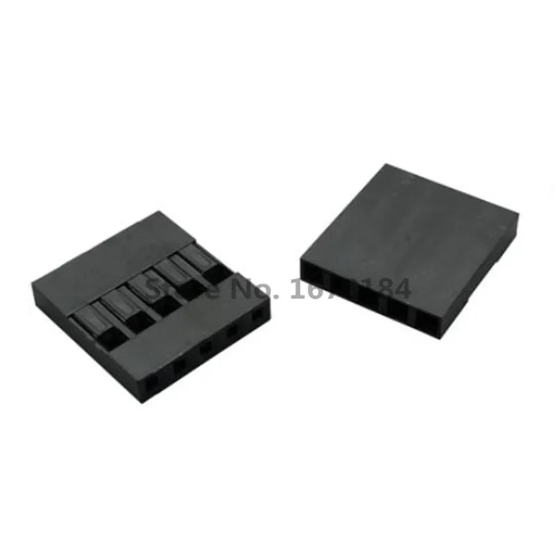50 sztuk Dupont plastikowa powłoka wtyczka 2.54mm jeden rząd złącze Dupont 1P/2P/3P/4P/5P/6P/7P/8P/9P/10P obudowa — zdjęcie 7