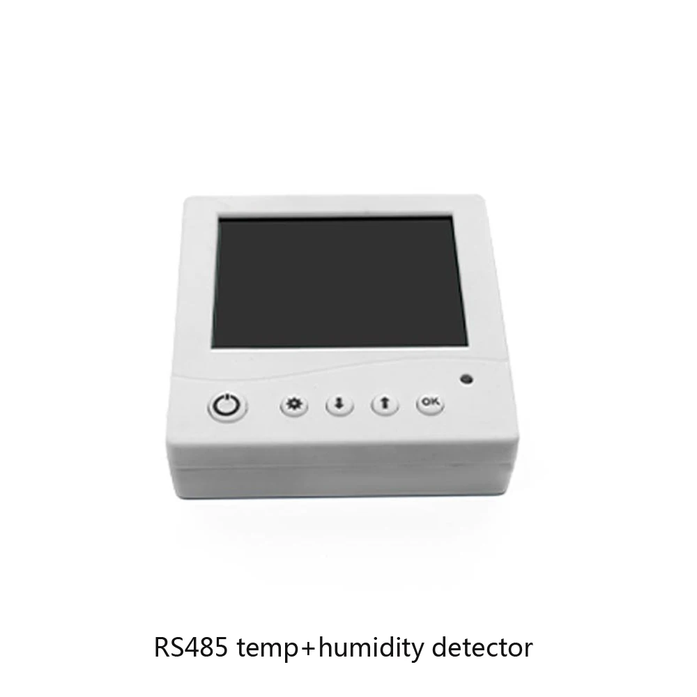 1Pcs Wall Mount RS485 Temperature and Humidity Detector Modbus-RTU High Precision Heat Alarm Sensor