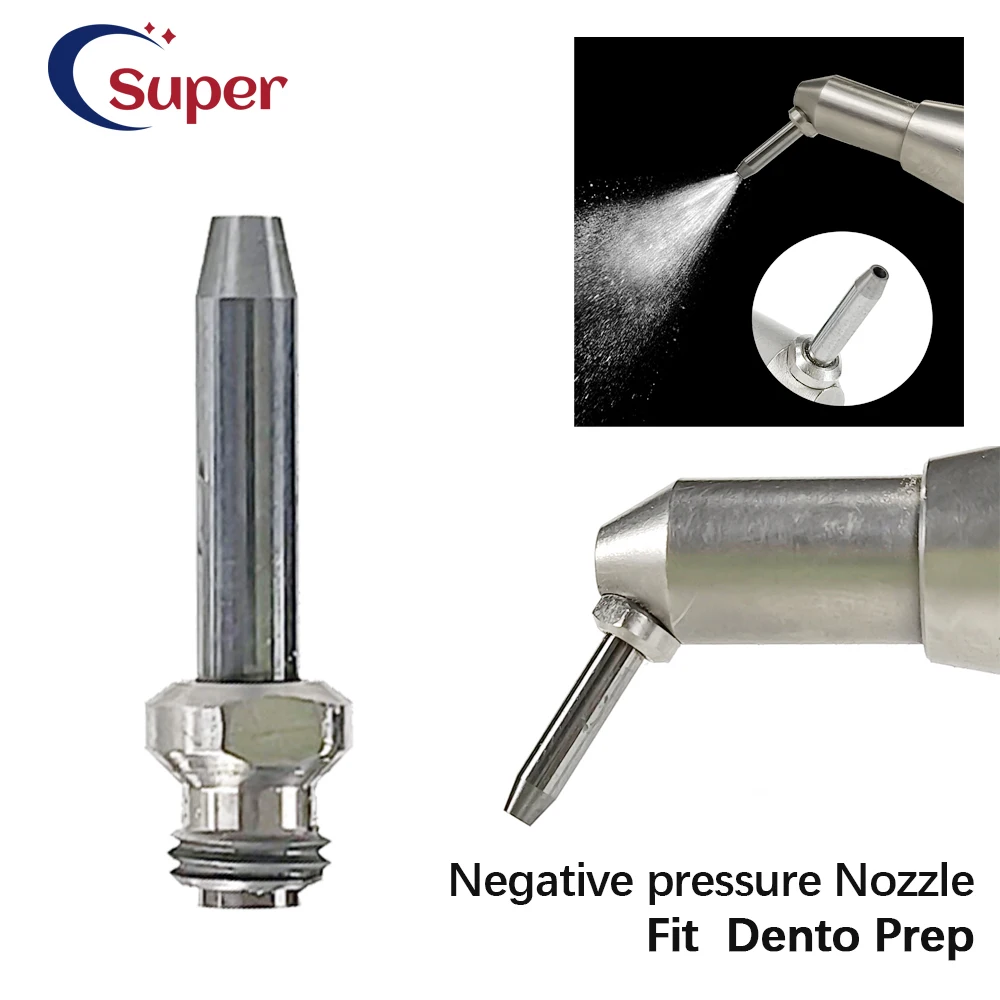 Dental Accessories DENTO PREP Sandblaster Nozzle Alumina Oxide Sandblasting Gun Tips Dento Prep Air Polisher Replace Head Tools