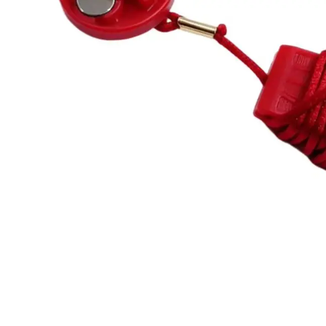 2 Pack For Treadmill Safety Key Stop Switch With Round Insert Red Magnetic Pull Cord For Running Machine Fitness Equipment Part