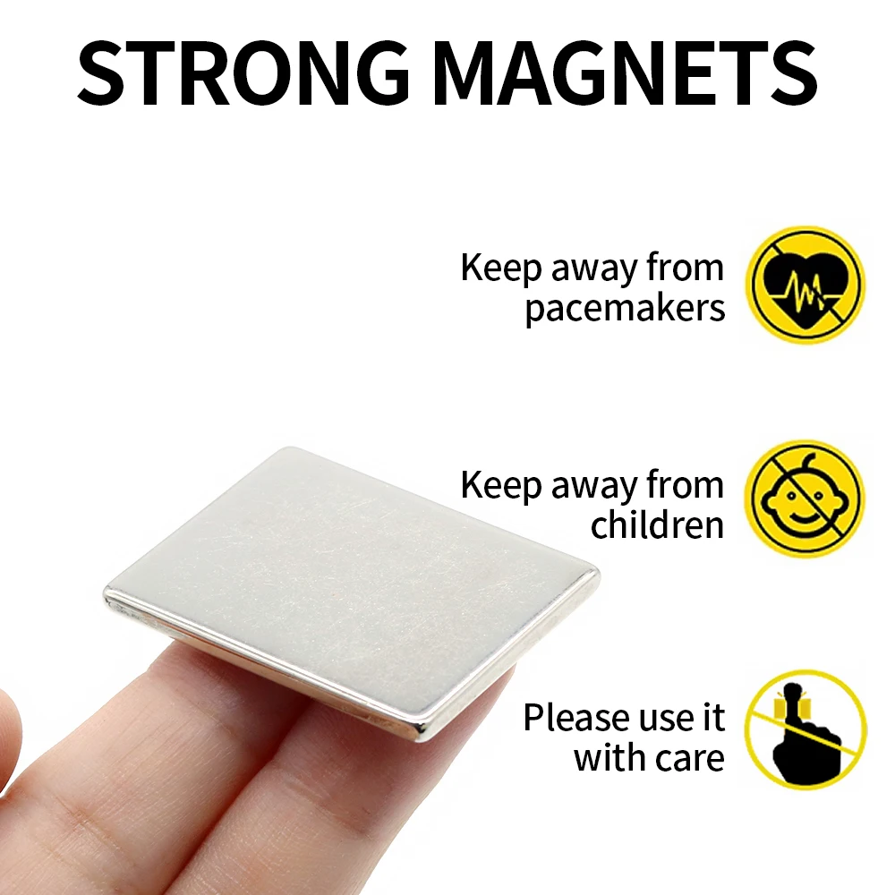 40x30x3mm Block Super Strong Neodymium Magnet N35 Powerful Magnetic NdfeB Permanent Refrigerator Magnet imanes DIY