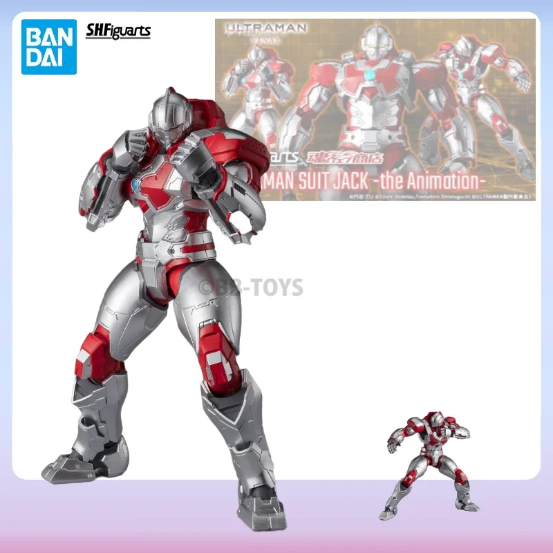 

В наличии Bandai S.H.Figuarts Ultraman Series SHF Mecha SUIT Jack Подвижная аниме-фигурка Оригинальная коробка Украшения BB