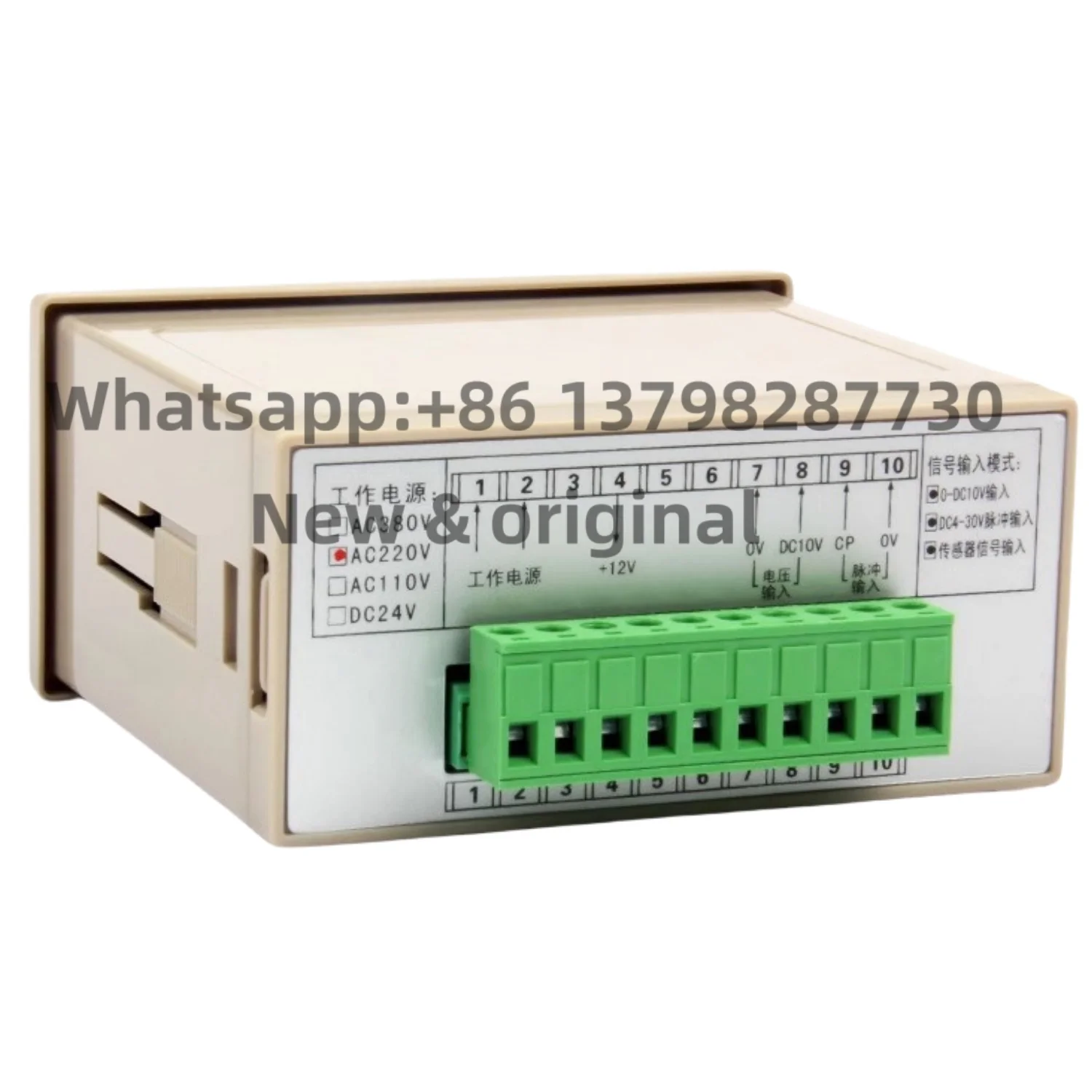 Speedometer HHZ1 AC 220V DC 24V, Speedometer asli baru