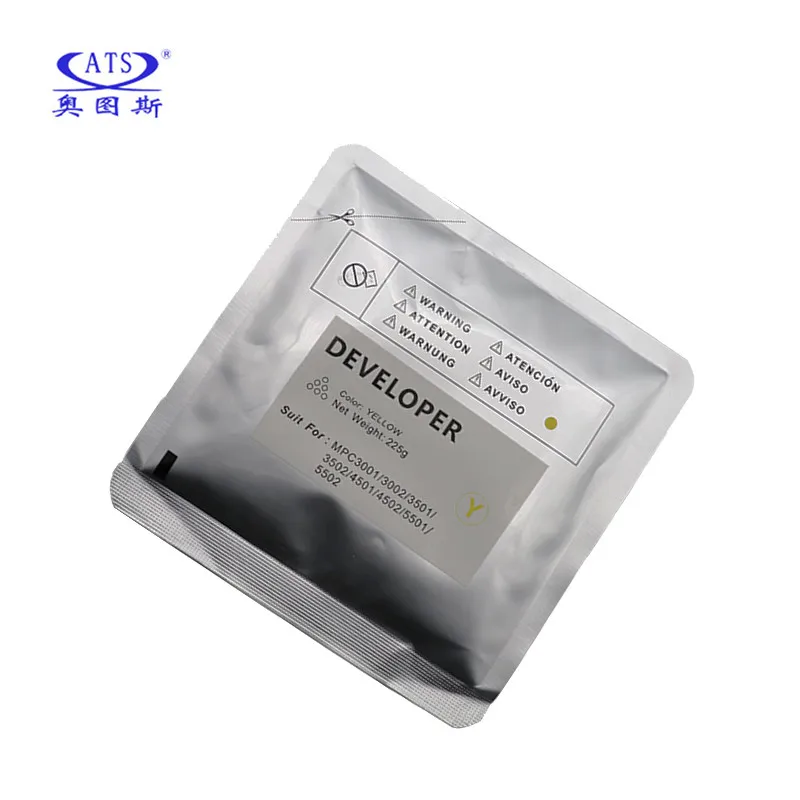 1PC CMYK225g Developer Powder For Ricoh MPC 3001 3002 3501 3502 4501 4502 5501 5502 C3001 C3002 C3501 C3502 C4501 C4502 C5501