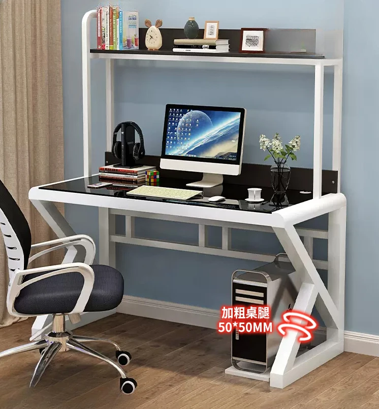 

Computer desk, desktop, household student desk, bookshelf combination desk, study desk
