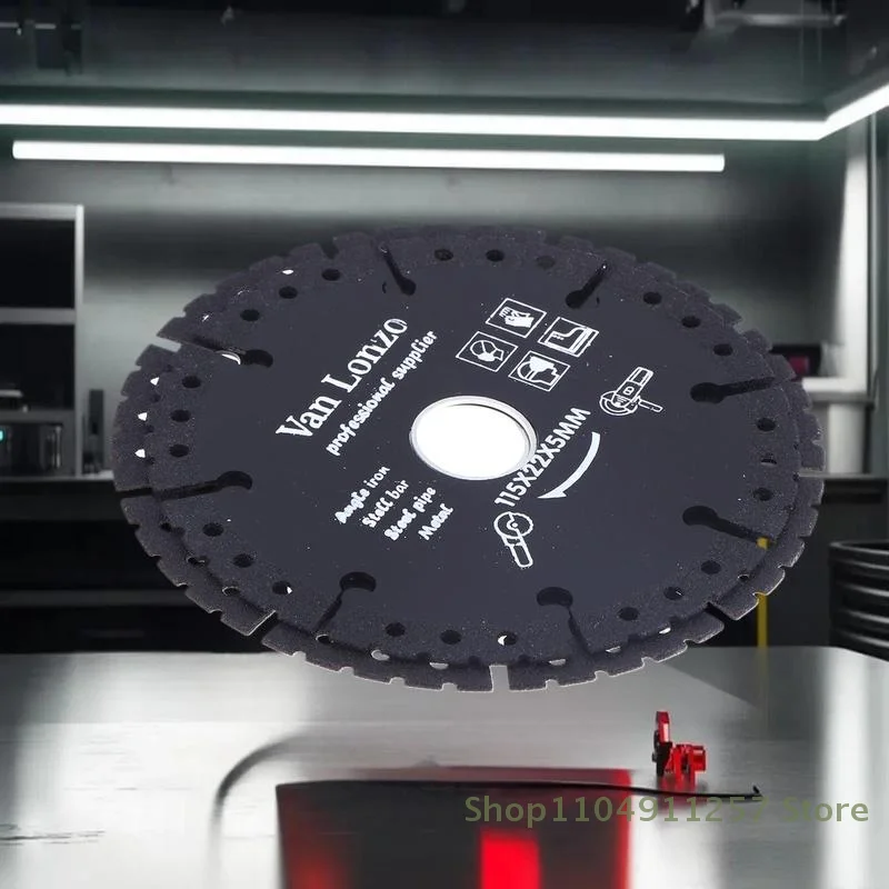 115mm 125mm Metal Cutting Diamond Plate Diamond Saw Blade Cutting Disc Suitable For Iron Steel Rods Metal Sheets Aluminum