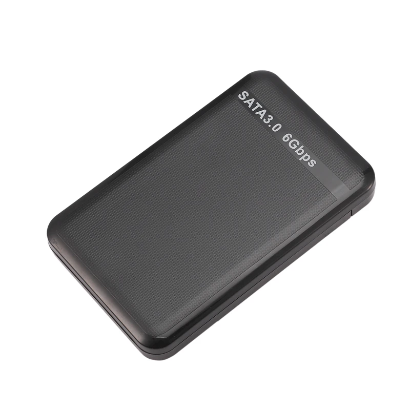 2,5-дюймовый USB3.0 SATA 3.0 HDD Жесткий диск Коробка Внешний корпус жесткого диска Инструмент 6 Гбит/с Поддержка протокола UASP 3 ТБ