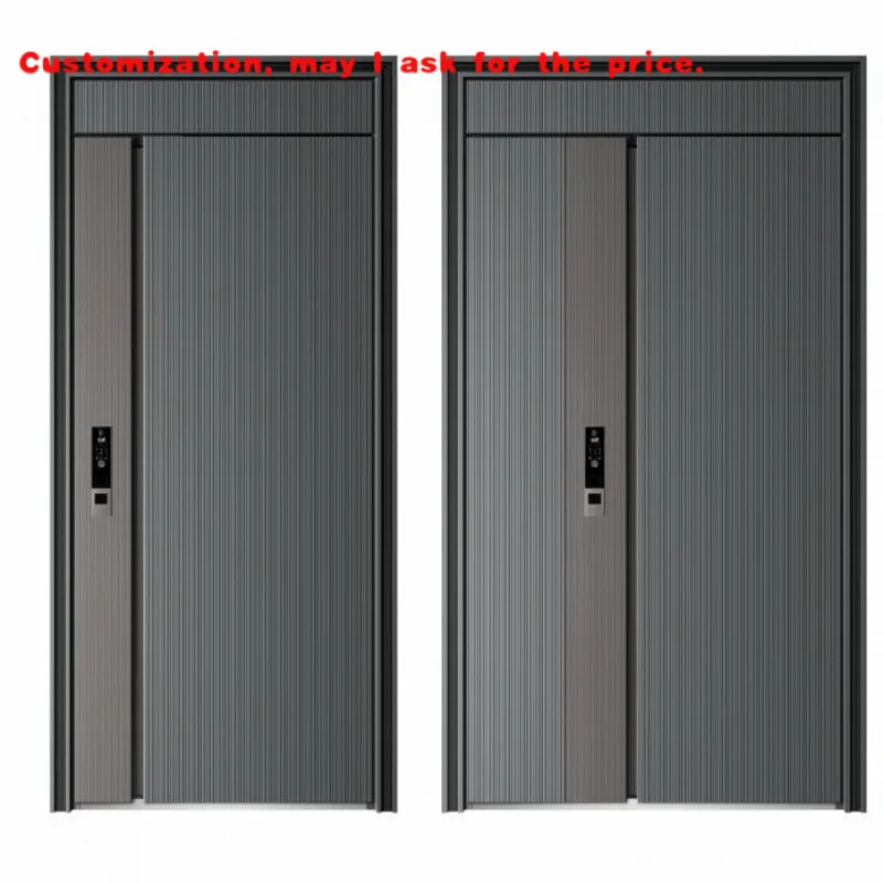

custom.Outdoor Security Steel Double Door 1.5 Inch Thick Other Door Category