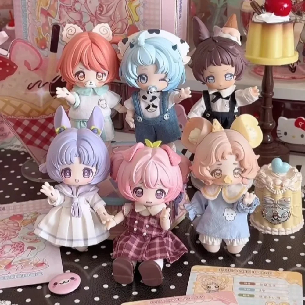 

COME4FREE Bangni Dessert Kindergarten 1/12 Scale Articulated Doll Milk Cake Dream Series Blind Box Action Figure Surprise Gift