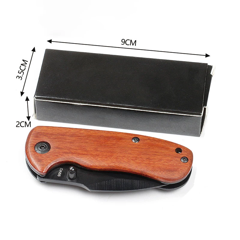 Outdoor Steel Folding Knife for Men High Hardness Survival Self Pocket Knives for Camping and Fishing