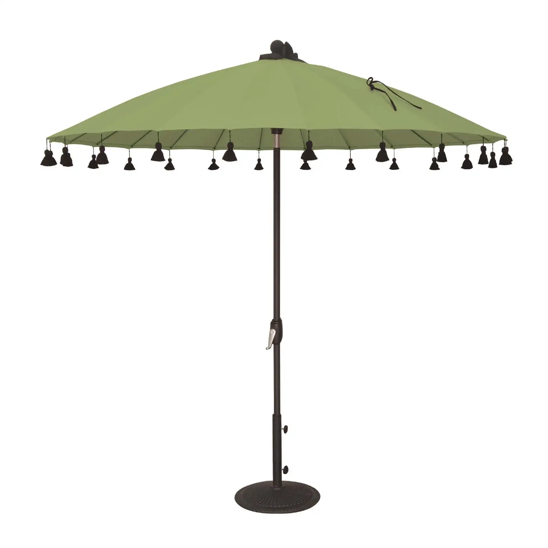 Outdoor shaking umbrella, courtyard parasol, sun umbrella, milk tea shop camping umbrella, glass fiber umbrella with fringed ver