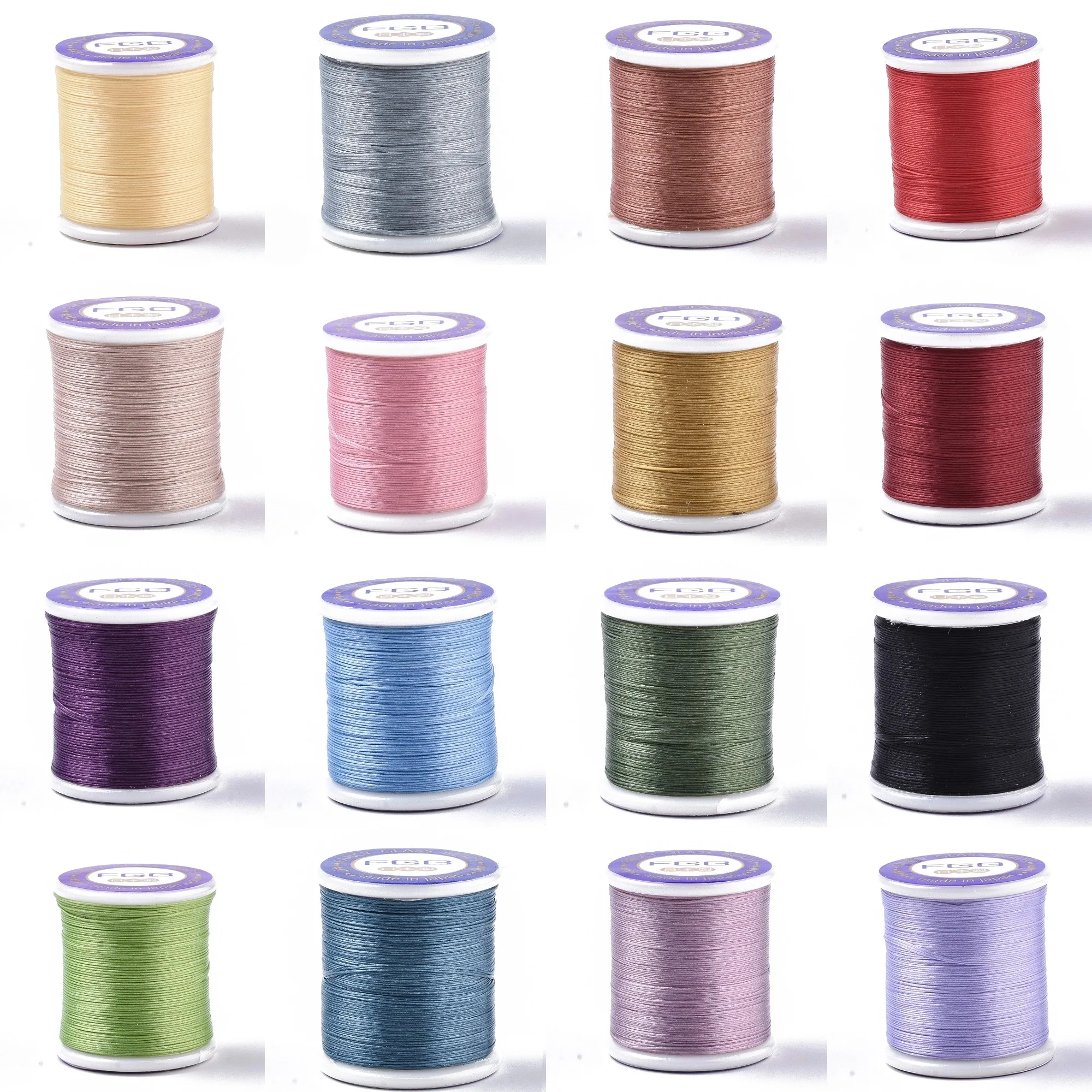 50m/roll 0.1mm 66 Coated Beading Threads Nylon Cord Nylon Beading Threads DIY Bead Weaving Bracelet Jewelry Making Accessories