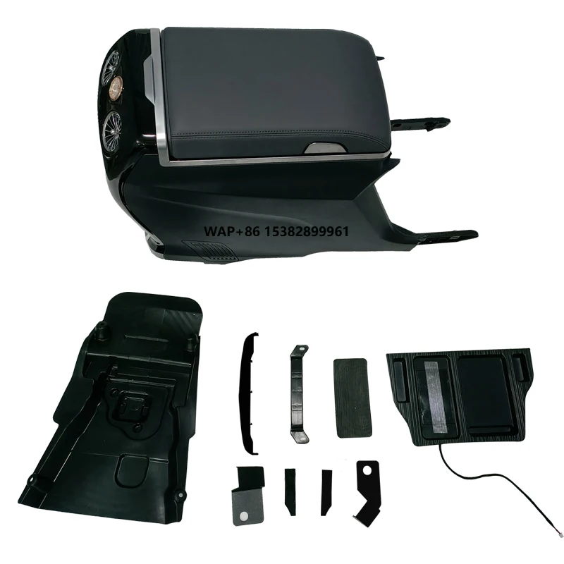 Upgrade DJCN High Quality Luxury Car Armrest Storage Box for Car 2021-2022 Central Console Interior Accessories