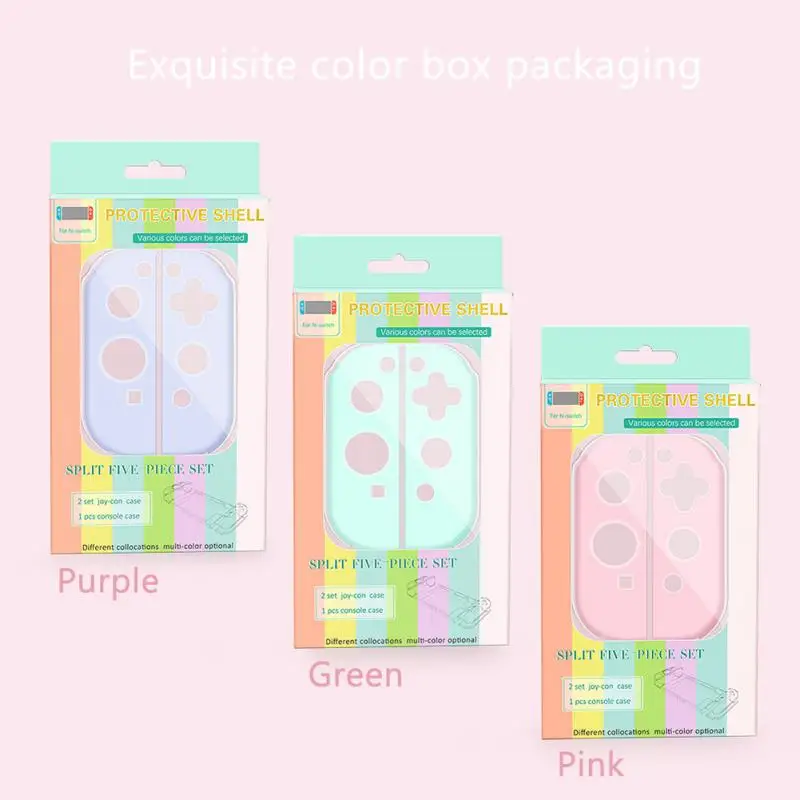 Nintendo Switch Accessories SWITCH Protective Shell NS Hard Shell SWITCH Gradiasi Shell NS Injection Split Body Color Shell