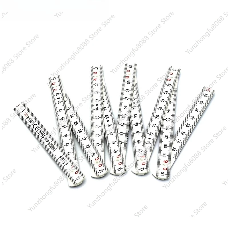 

Складная линейка Износостойкая, огнестойкая, химически стойкая, прочная складная линейка типа 1 метр, мелкая шкала 1 мм